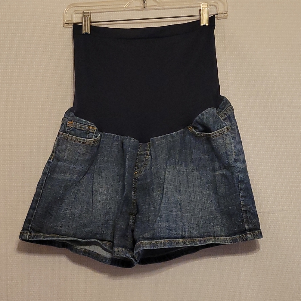 American Star Maternity Jean Shorts